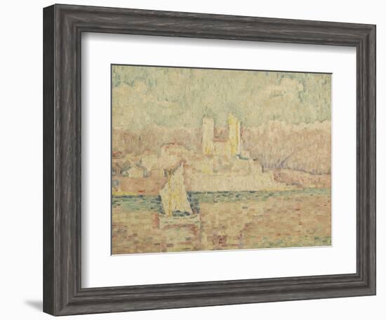 Antibes Morning, 1919-Paul Signac-Framed Giclee Print