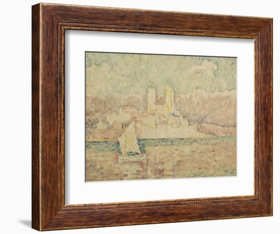 Antibes Morning, 1919-Paul Signac-Framed Giclee Print