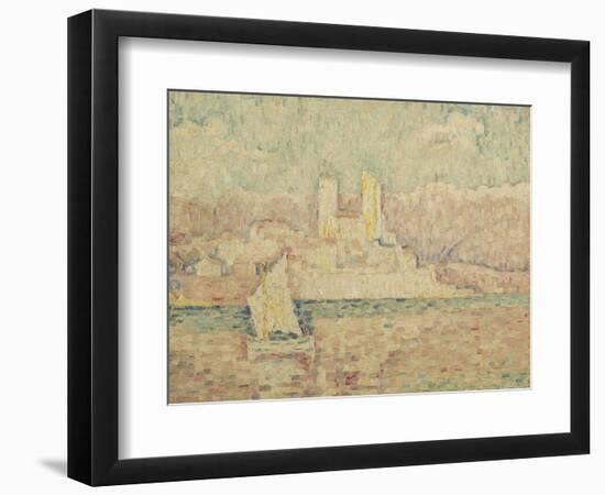 Antibes Morning, 1919-Paul Signac-Framed Giclee Print