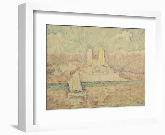 Antibes Morning, 1919-Paul Signac-Framed Giclee Print