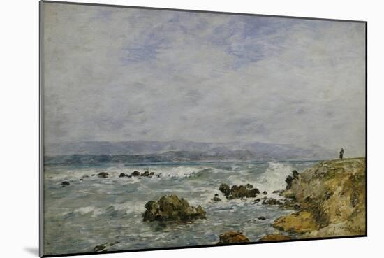 Antibes, Pointe De L'Ilette, 1893-Eugène Boudin-Mounted Giclee Print