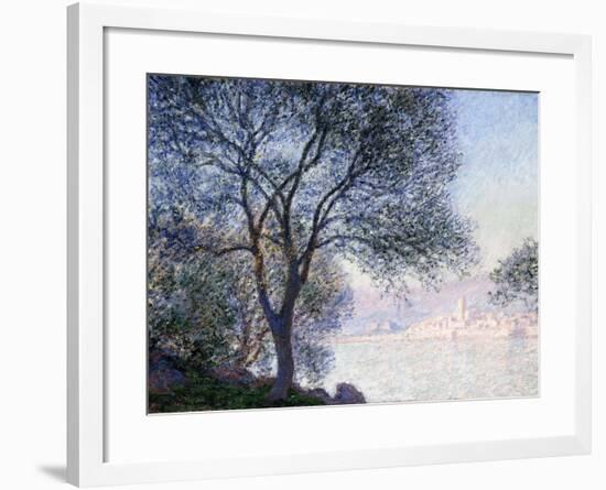 Antibes Seen from the Salis, 1888-Claude Monet-Framed Giclee Print