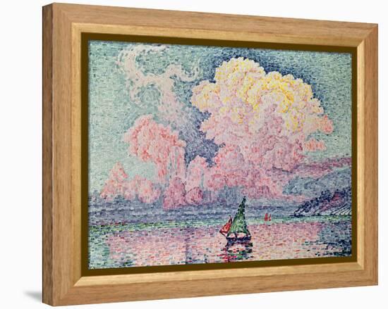 Antibes, the Pink Cloud, 1916-Paul Signac-Framed Premier Image Canvas