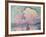 Antibes, the Pink Cloud, 1916-Paul Signac-Framed Giclee Print