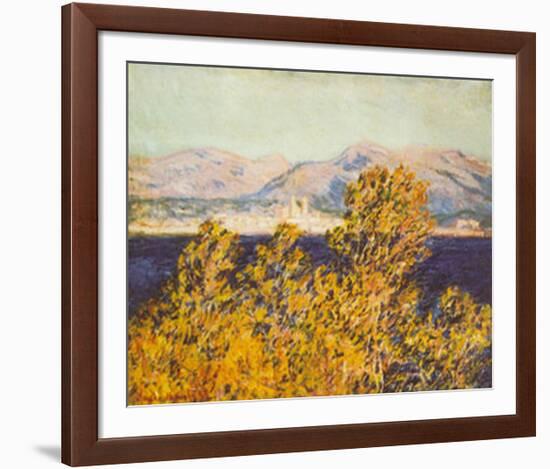 Antibes, View of the Cap, Mistral Wind, c.1888-Claude Monet-Framed Art Print