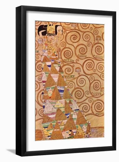 Anticipation-Gustav Klimt-Framed Art Print