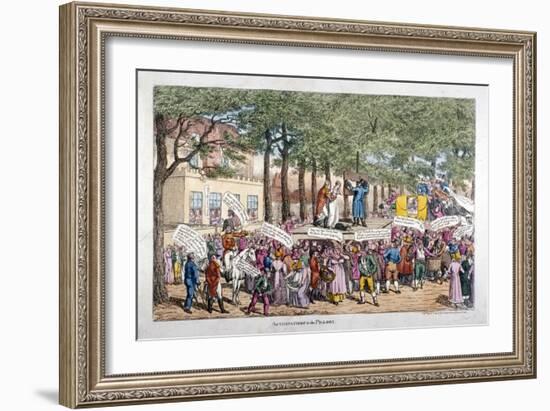 Anticipations for the Pillory, 1813-C Williams-Framed Premium Giclee Print