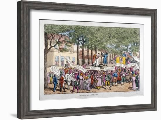 Anticipations for the Pillory, 1813-C Williams-Framed Premium Giclee Print