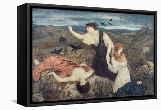 Antigone from 'Antigone' by Sophocles-Marie Spartali Stillman-Framed Premier Image Canvas