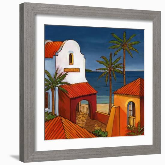 Antigua II-Paul Brent-Framed Premium Giclee Print