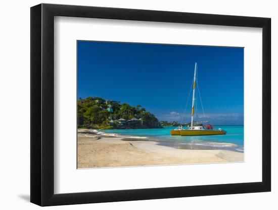 Antigua, Jolly Bay Beach-Alan Copson-Framed Photographic Print