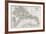 Antilles Old Map. Created By Vuillemin And Erhard, Published On Le Tour Du Monde, Paris, 1860-marzolino-Framed Premium Giclee Print