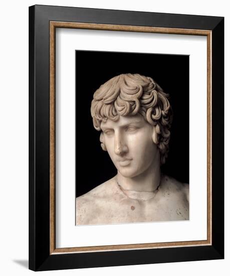 Antinous Farnese, 2nd Century, Marble, All Rounded-null-Framed Photographic Print