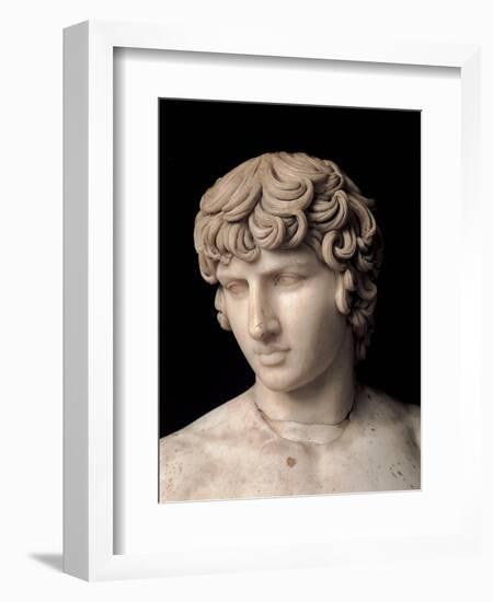 Antinous Farnese, 2nd Century, Marble, All Rounded-null-Framed Photographic Print