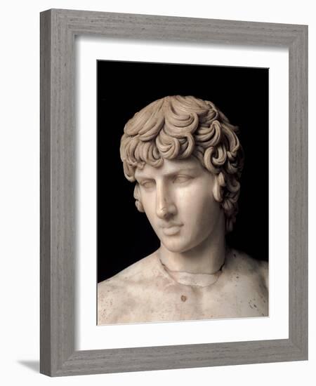 Antinous Farnese, 2nd Century, Marble, All Rounded-null-Framed Photographic Print