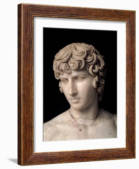 Antinous Farnese, 2nd Century, Marble, All Rounded-null-Framed Photographic Print