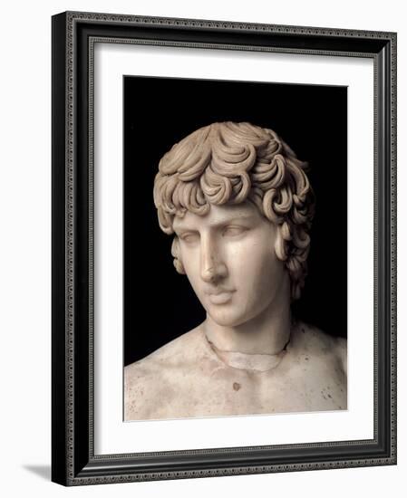 Antinous Farnese, 2nd Century, Marble, All Rounded-null-Framed Photographic Print