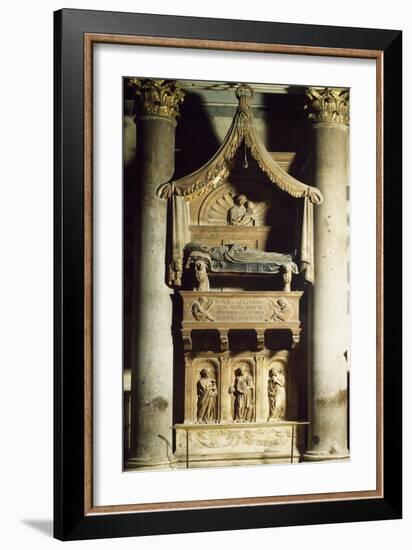 Antipope John XXIII's Tomb-Donatello-Framed Giclee Print