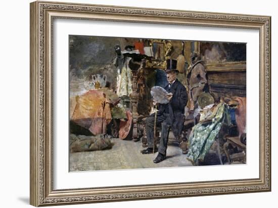 Antiquarian, 1892-1893-Tito Lessi-Framed Giclee Print