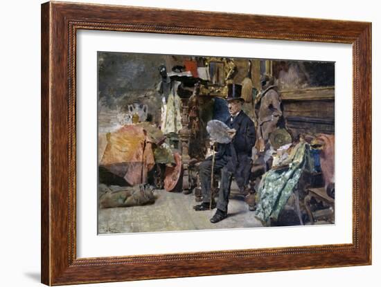 Antiquarian, 1892-1893-Tito Lessi-Framed Giclee Print