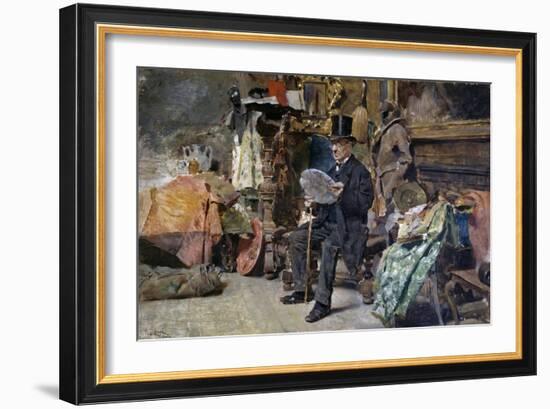 Antiquarian, 1892-1893-Tito Lessi-Framed Giclee Print