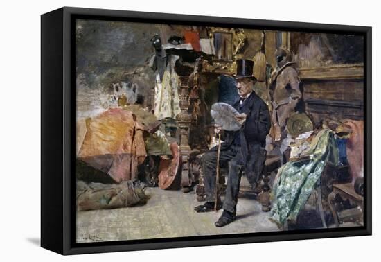 Antiquarian, 1892-1893-Tito Lessi-Framed Premier Image Canvas
