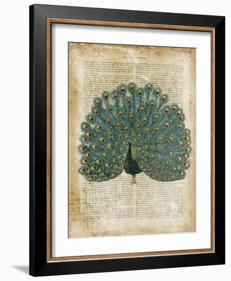 Antiquarian Birds V-null-Framed Art Print