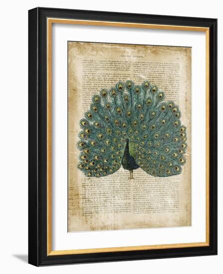 Antiquarian Birds V-null-Framed Art Print