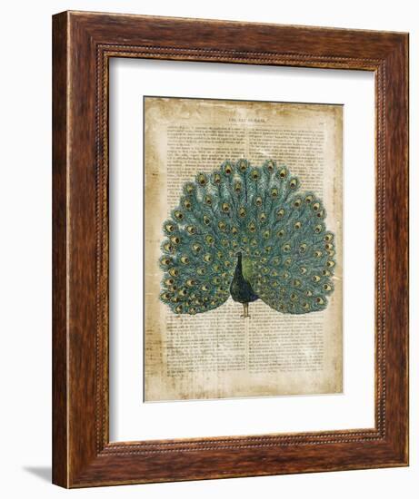 Antiquarian Birds V-null-Framed Art Print