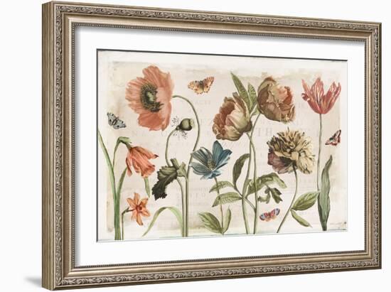 Antiquarian Blooms I-Katie Pertiet-Framed Art Print