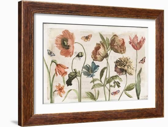 Antiquarian Blooms I-Katie Pertiet-Framed Art Print