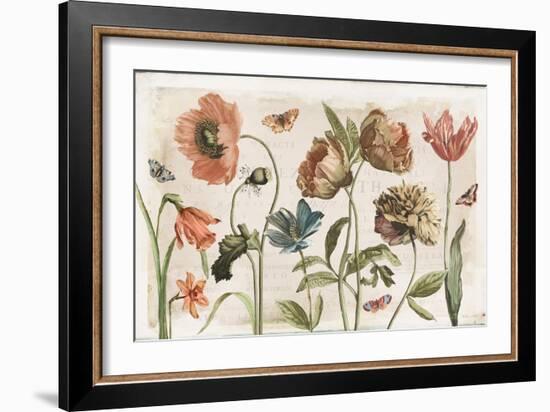 Antiquarian Blooms I-Katie Pertiet-Framed Art Print