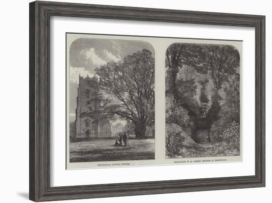 Antiquarian Researches at Helmingham-null-Framed Giclee Print