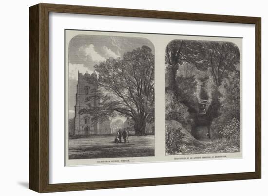 Antiquarian Researches at Helmingham-null-Framed Giclee Print