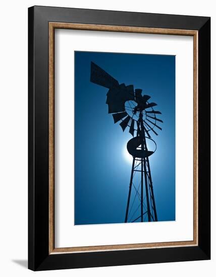 Antique Aermotor Windmill-Steve Gadomski-Framed Photographic Print