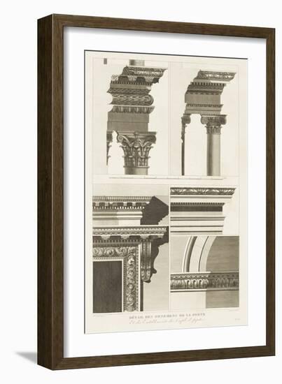 Antique Architectural Details I-Unknown-Framed Art Print