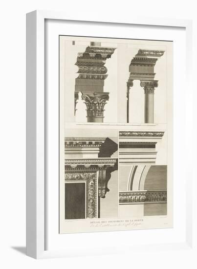 Antique Architectural Details I-Unknown-Framed Art Print