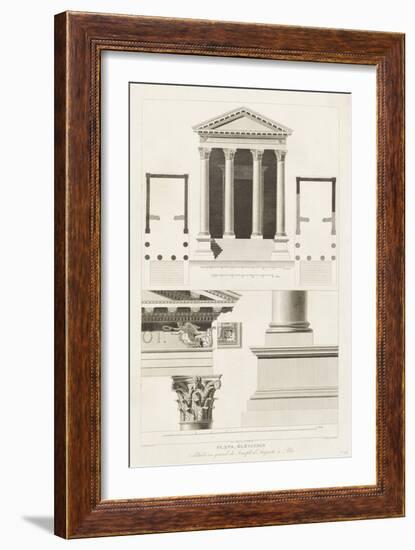 Antique Architectural Details III-Unknown-Framed Art Print