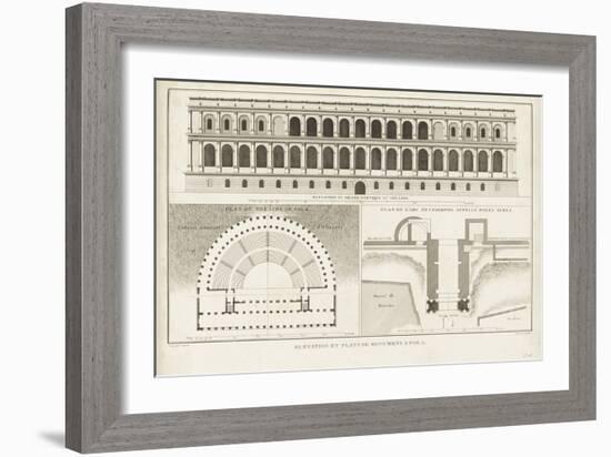 Antique Architectural Details IV-Unknown-Framed Art Print