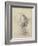 Antique Ballerina Study I-Ethan Harper-Framed Art Print