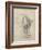 Antique Ballerina Study I-Ethan Harper-Framed Art Print