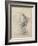 Antique Ballerina Study I-Ethan Harper-Framed Art Print