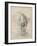 Antique Ballerina Study I-Ethan Harper-Framed Art Print