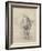 Antique Ballerina Study I-Ethan Harper-Framed Art Print