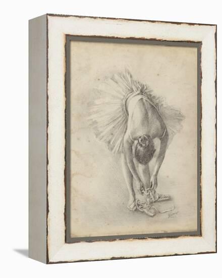 Antique Ballerina Study I-Ethan Harper-Framed Stretched Canvas