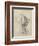 Antique Ballerina Study I-Ethan Harper-Framed Art Print