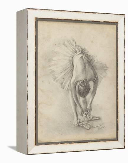 Antique Ballerina Study I-Ethan Harper-Framed Stretched Canvas