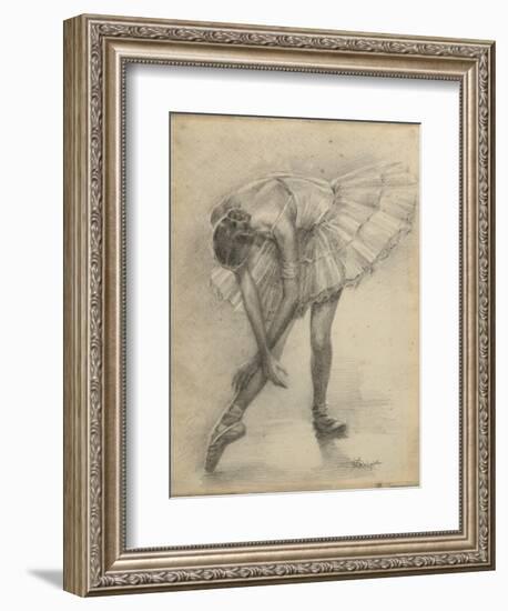 Antique Ballerina Study II-Ethan Harper-Framed Art Print