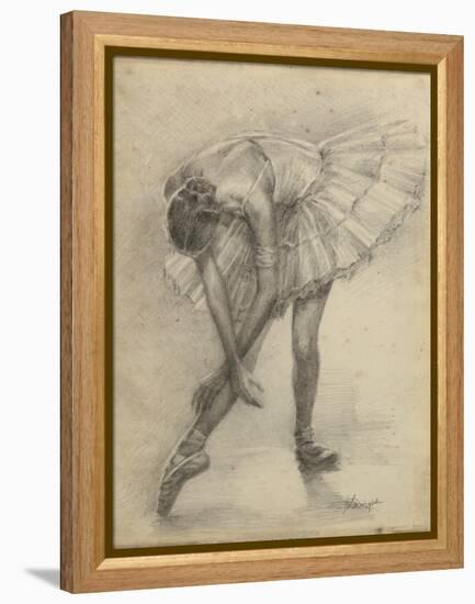 Antique Ballerina Study II-Ethan Harper-Framed Stretched Canvas