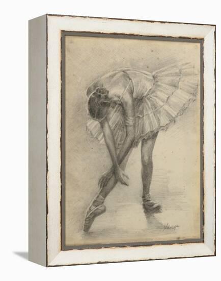 Antique Ballerina Study II-Ethan Harper-Framed Stretched Canvas